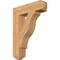 Ekena Millwork Funston Craftsman Smooth Bracket, Western Red Cedar, 5 1/2"W x 24"D x 32"H BKT06X24X32FST04SWR - alternate 1
